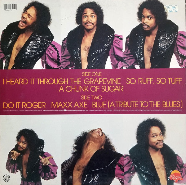 Roger Troutman : The Many Facets Of Roger (LP, Album, All)