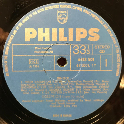 Ekseption : Bingo (LP, Album)