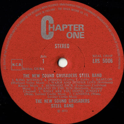 The New Sound Crusaders Steel Band : The New Sound Crusaders Steel Band (LP, Album)