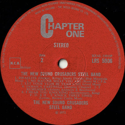 The New Sound Crusaders Steel Band : The New Sound Crusaders Steel Band (LP, Album)