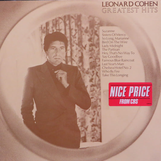 Leonard Cohen : Greatest Hits (LP, Comp, RE)