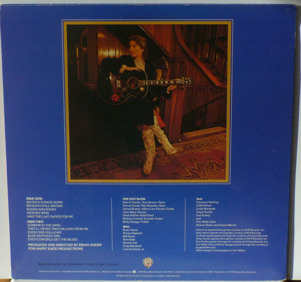 Emmylou Harris : Blue Kentucky Girl (LP, Album, Club)