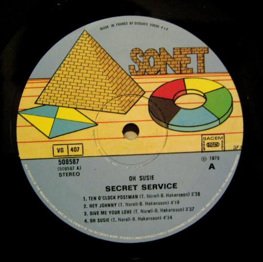 Secret Service : Oh Susie (LP, Album)