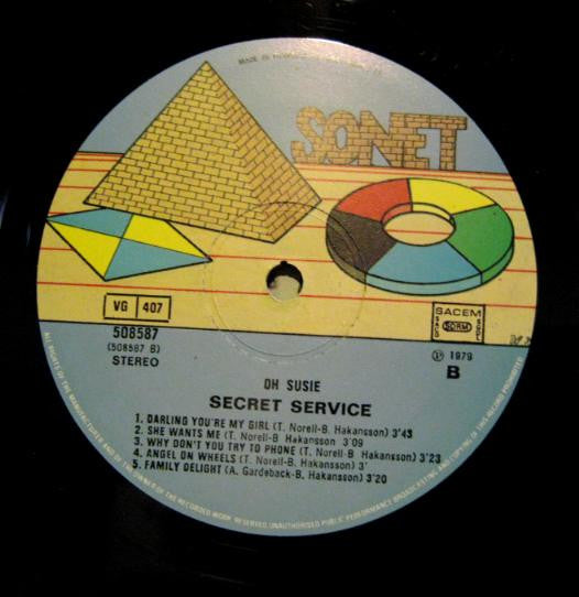 Secret Service : Oh Susie (LP, Album)