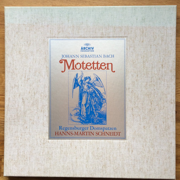 Regensburger Domspatzen, Hanns-Martin Schneidt, Johann Sebastian Bach : Motets / Motetten (Box, Album + 2xLP)