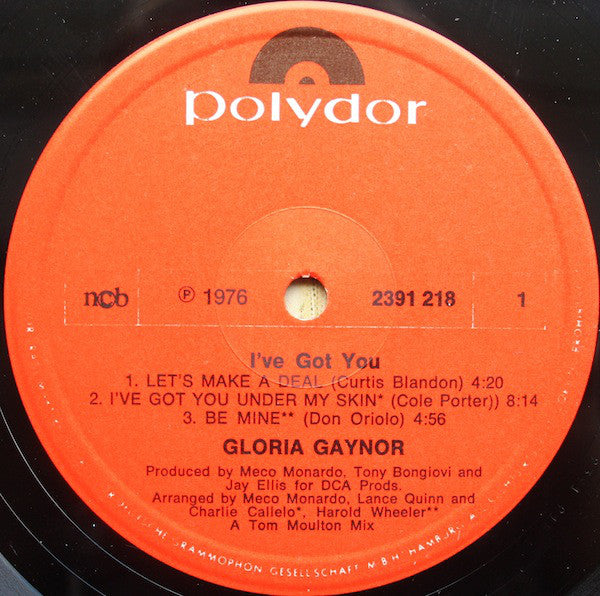 Gloria Gaynor : I've Got You (LP, Album)