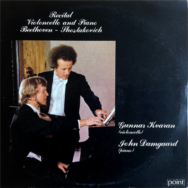 Ludwig van Beethoven, Dmitri Shostakovich, Gunnar Kvaran, John Damgaard : Recital (LP)