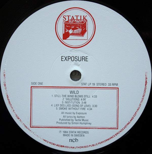 Exposure (9) : Wild! (LP, Album)