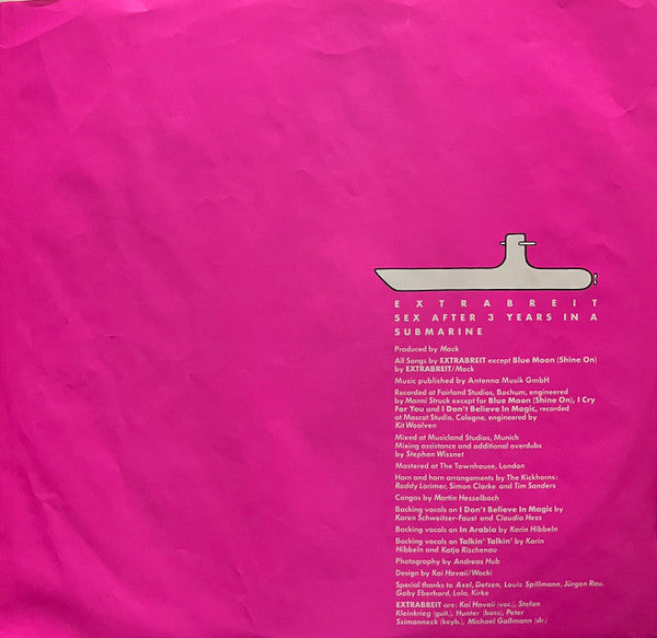 Extrabreit : Sex After 3 Years In A Submarine (LP, Album)
