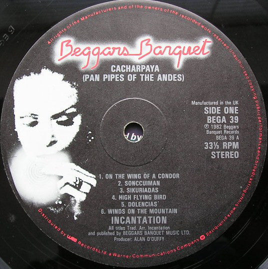 Incantation (2) : Cacharpaya (Panpipes Of The Andes) (LP, Album)