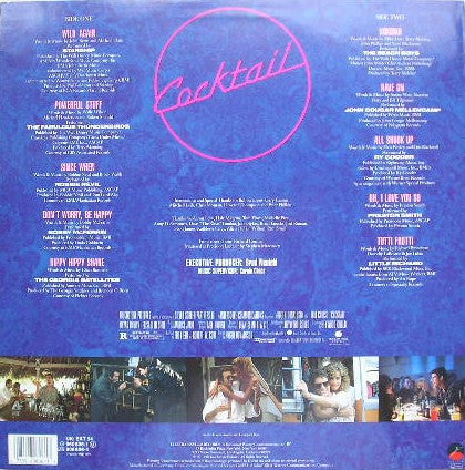 Various : Cocktail - Original Motion Picture Soundtrack (LP, Comp)