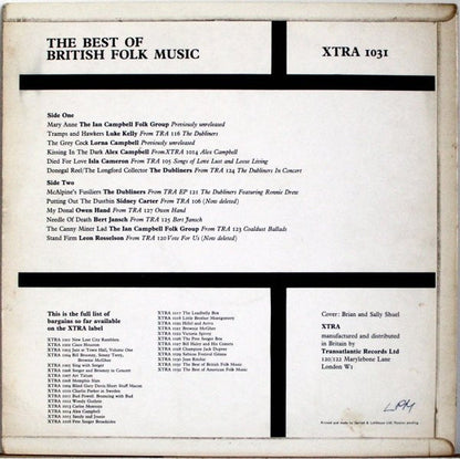Various : The Best Of British Folk Music (LP, Comp)