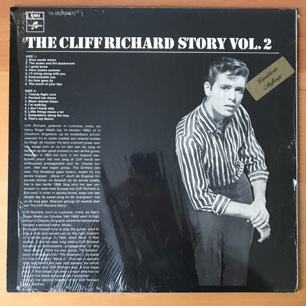 Cliff Richard : Cliff Sings - The Cliff Richard Story Vol. 2 (LP, Album)
