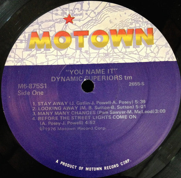Dynamic Superiors : You Name It (LP, Album)