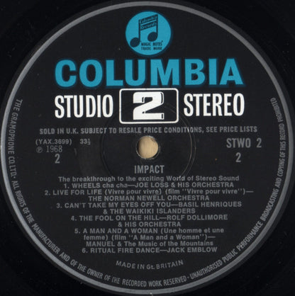 Various : Impact (LP, Album, Comp, Blu)