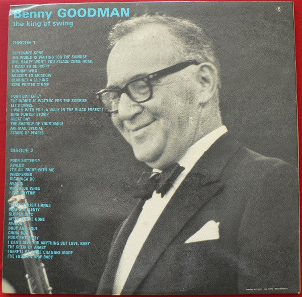 Benny Goodman : The King Of Swing (1958-1967 Era) (2xLP, Comp, STE)