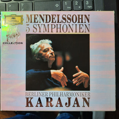 Felix Mendelssohn-Bartholdy, Berliner Philharmoniker, Herbert von Karajan : 5 Symphonien (3xCD, Comp)