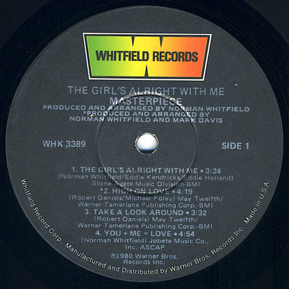 Masterpiece : The Girl's Alright With Me (LP, Album, Win)