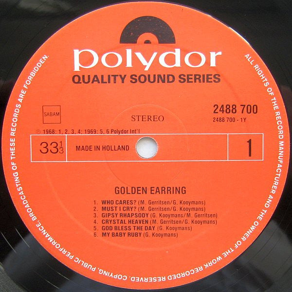 Golden Earring : Golden Earring (2xLP, Comp)