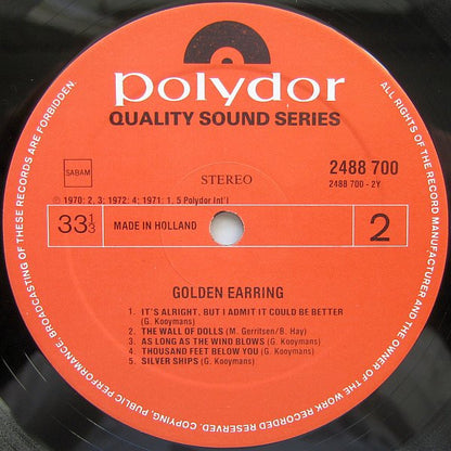 Golden Earring : Golden Earring (2xLP, Comp)