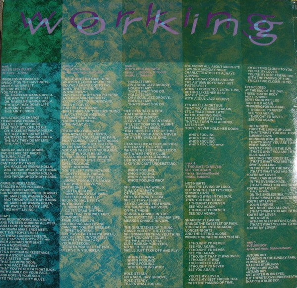 Working Week : Working Nights (LP, Album)