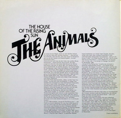 The Animals : The House Of The Rising Sun (2xLP, Comp, RE)