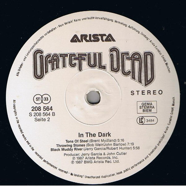 The Grateful Dead : In The Dark (LP, Album)