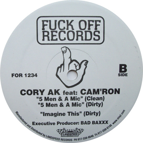 Cory Ak : Imagine This (12")