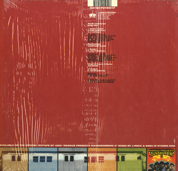 Mos Def / Company Flow / Diamond D : Next Universe / Patriotism / When It Pours It Rains (12")