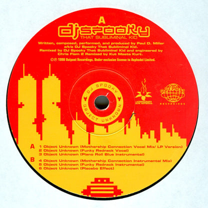 DJ Spooky : Object Unknown (12")