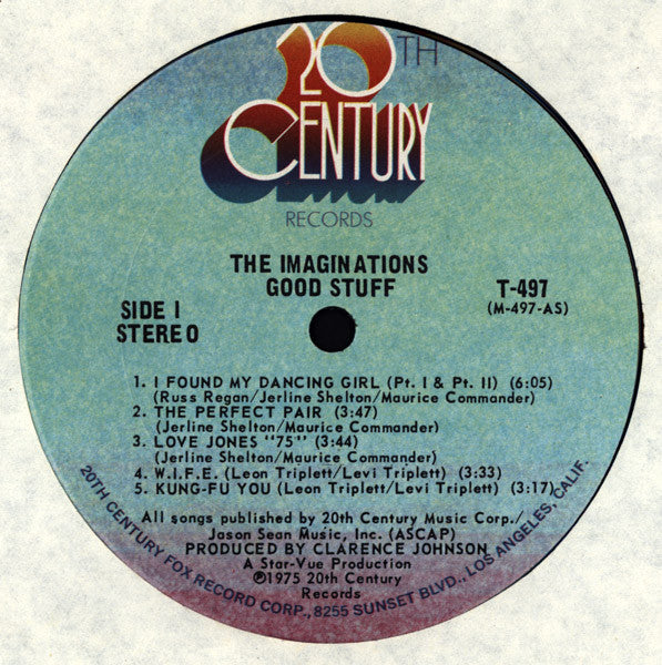 The Imaginations : Good Stuff (LP, Album)