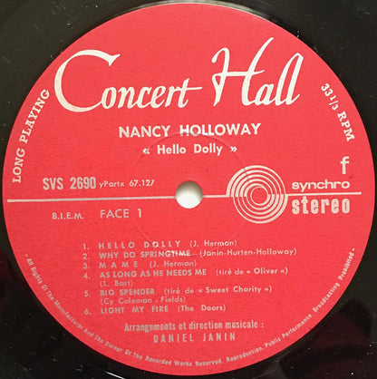 Nancy Holloway : Hello Dolly (LP, Album)