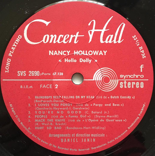 Nancy Holloway : Hello Dolly (LP, Album)