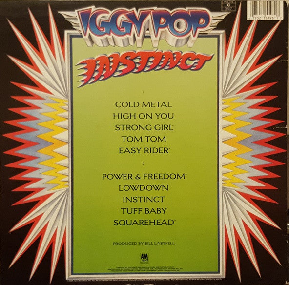 Iggy Pop : Instinct (LP, Album)