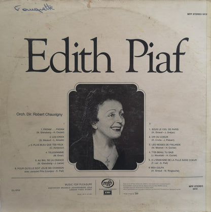 Edith Piaf : Edith Piaf (LP, Comp)