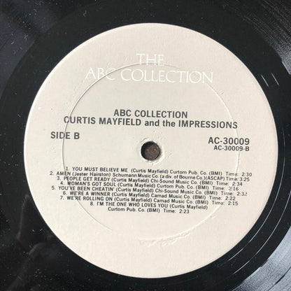 Curtis Mayfield And The Impressions : The ABC Collection (LP, Album, Comp)