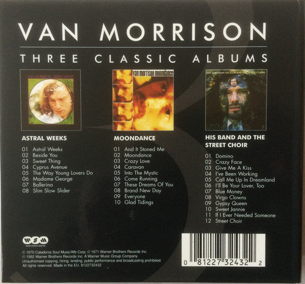 Van Morrison : Trilogy: Three Classic Albums (3xCD, Comp, RE)