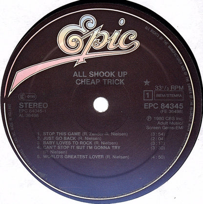 Cheap Trick : All Shook Up (LP, Album)