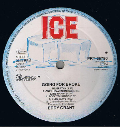 Eddy Grant : Going For Broke (LP, Album)