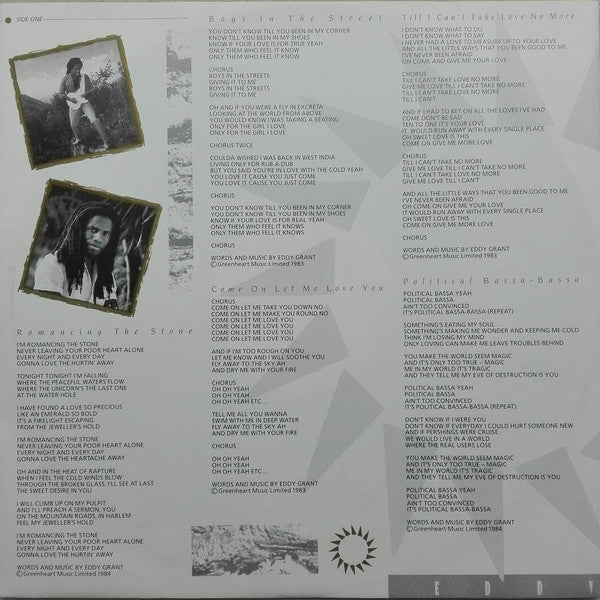 Eddy Grant : Going For Broke (LP, Album)