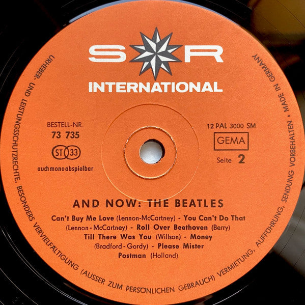 The Beatles : And Now: The Beatles (LP, Comp, RE)