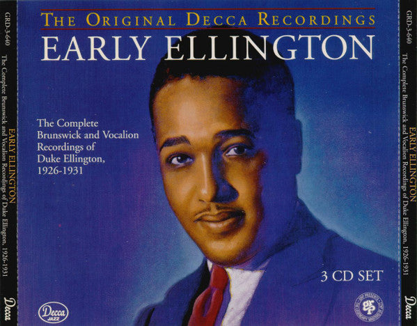 Duke Ellington : Early Ellington - The Complete Brunswick And Vocalion Recordings Of Duke Ellington, 1926-1931 (3xCD, Comp, RM)