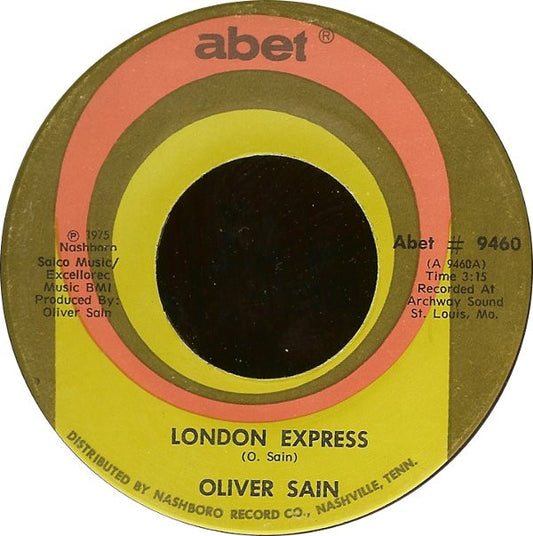 Oliver Sain : London Express (7")