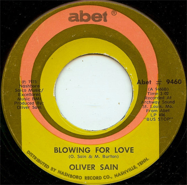 Oliver Sain : London Express (7")