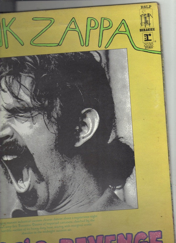 Frank Zappa : Chunga's Revenge (LP, Album, Oli)