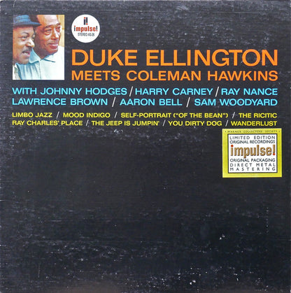 Duke Ellington Meets Coleman Hawkins : Duke Ellington Meets Coleman Hawkins (LP, Ltd, RE, RM, DMM)