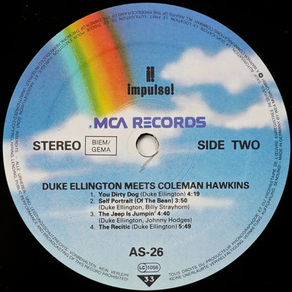 Duke Ellington Meets Coleman Hawkins : Duke Ellington Meets Coleman Hawkins (LP, Ltd, RE, RM, DMM)