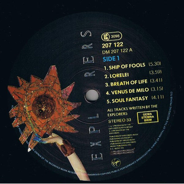 The Explorers (2) : The Explorers (LP, Album)