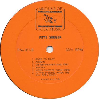 Pete Seeger : Pete Seeger (LP, Album, Mono, RE)