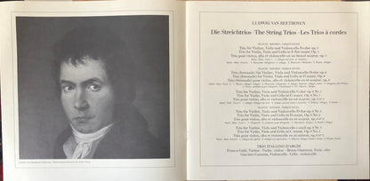 Ludwig Van Beethoven, Trio Italiano D'Archi : Streichtrios / Strijktrio‘s / Trios À Cordes (Box + 3xLP)